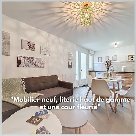 Апартаменты Le Jardin Des Plantes Et F2 Au Calmes, Terrasse, Stationnement Gratuit Руан