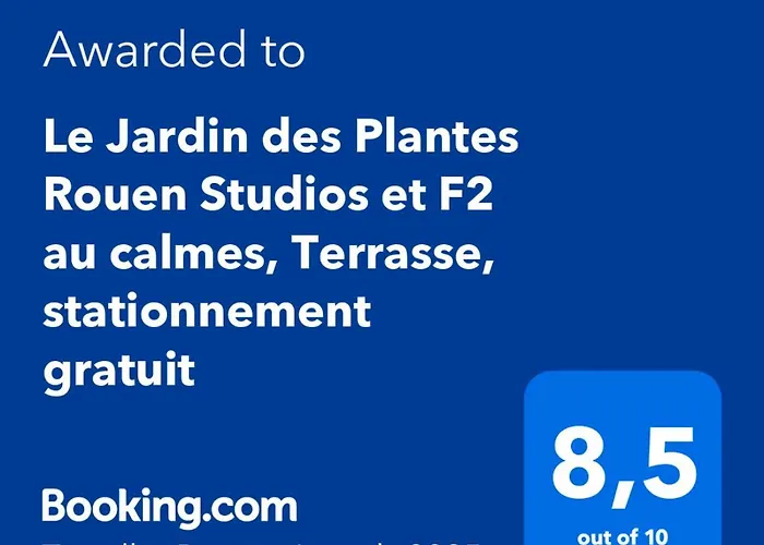 Appartamento Le Jardin Des Plantes Et F2 Au Calmes, Terrasse, Stationnement Gratuit Rouen